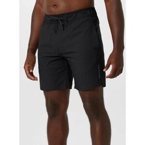 NWT Travis Mathew WANDERLUST Athletic drawstring Shorts Medium Black NEW